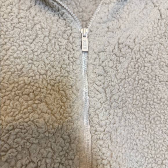 Victoria's Secret Pink Cream Sherpa Jacket - Picture 2 of 5